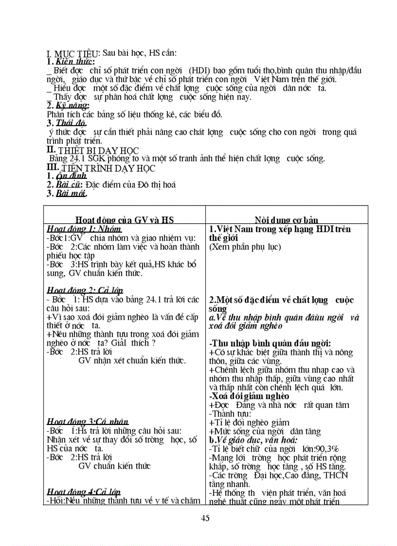 image for page Giáo án Địa 12 NC 2010