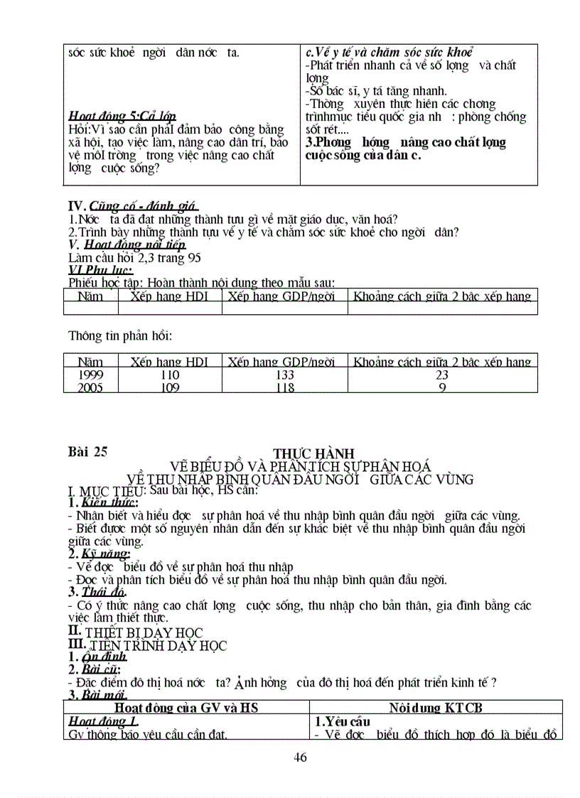 image for page Giáo án Địa 12 NC 2010