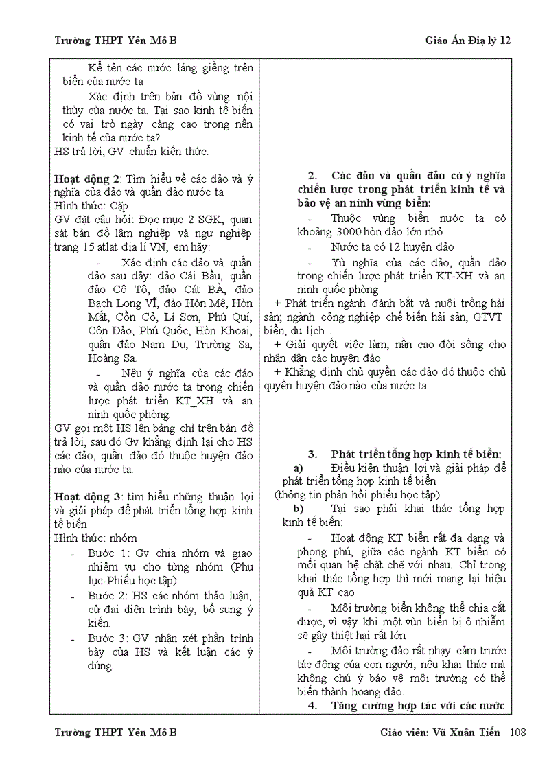 image for page Giáo án địa 12 trọn bộ ban cơ bản