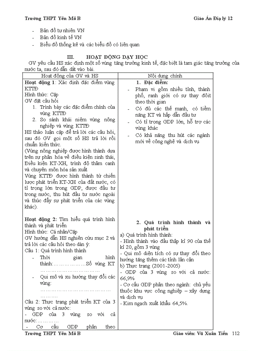image for page Giáo án địa 12 trọn bộ ban cơ bản
