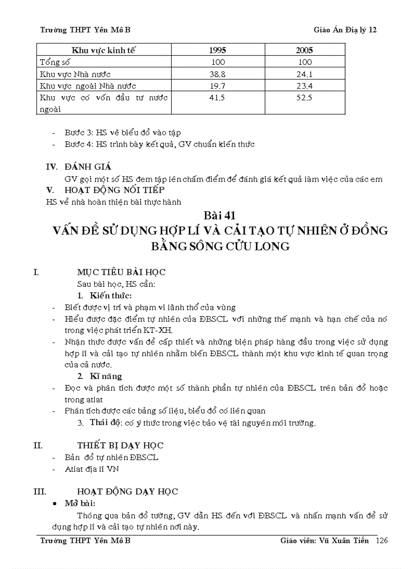 image for page Giáo án địa lí 12 Cực hay