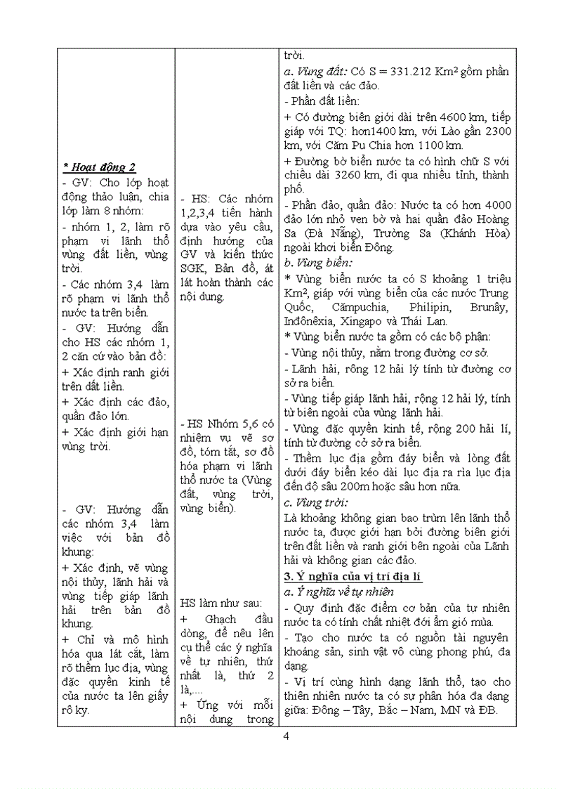 Giáo án Địa lý 12 Ban CB năm 2010 2011