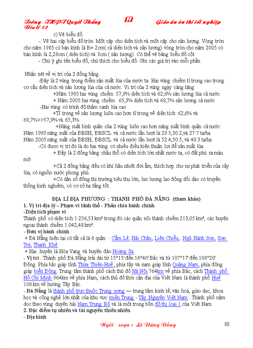 image for page Giao an on thi tn theo giam tai chuong trinh