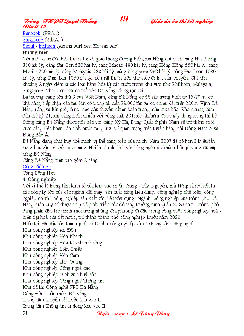 image for page Giao an on thi tn theo giam tai chuong trinh