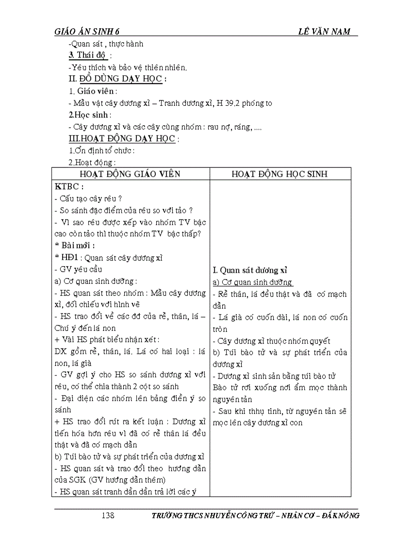 image for page Giao an sinh hoc 6 tron bo