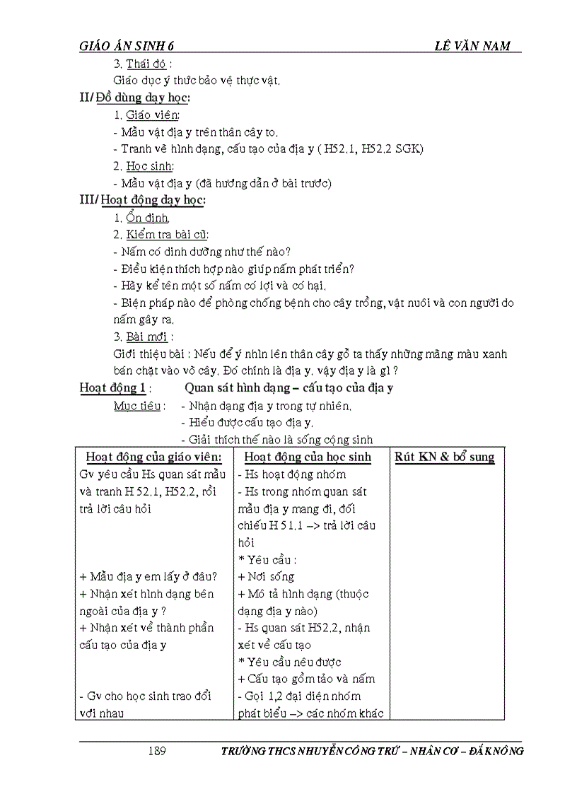 image for page Giao an sinh hoc 6 tron bo