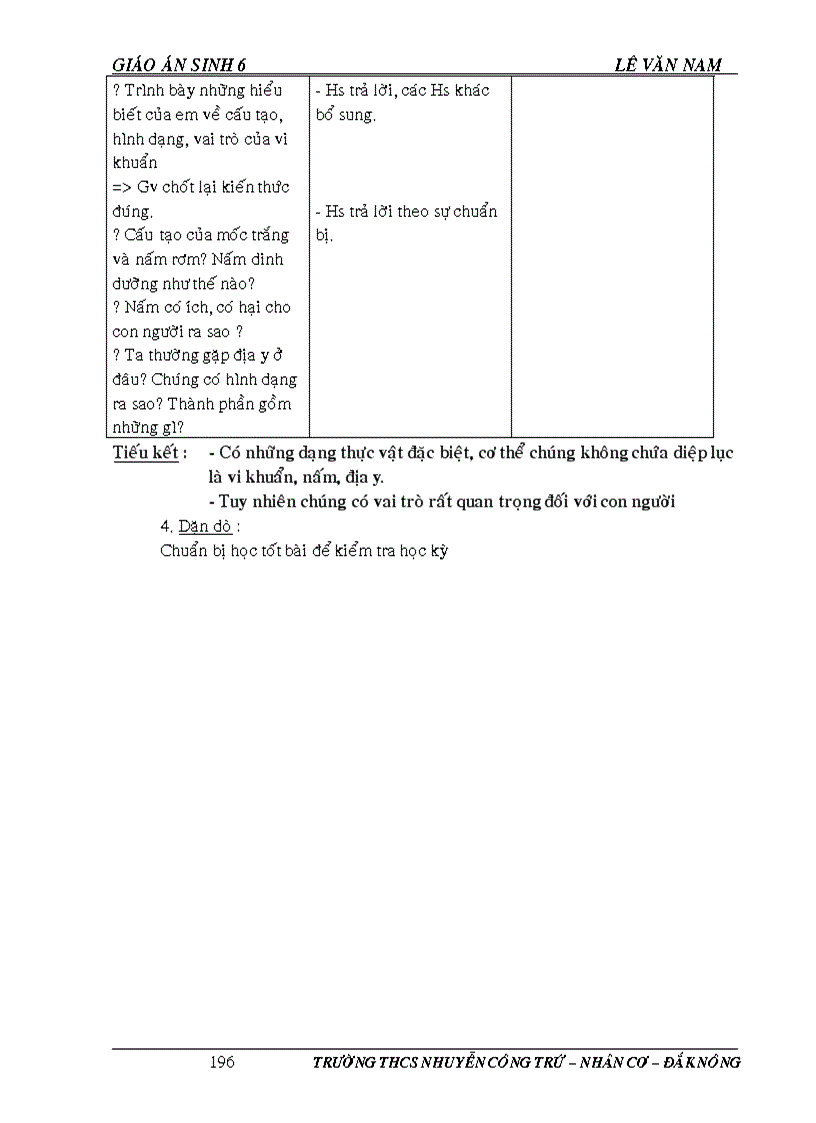 image for page Giao an sinh hoc 6 tron bo