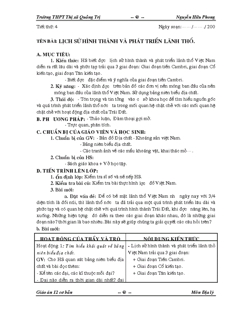 image for page Giáo án 12 cb 1