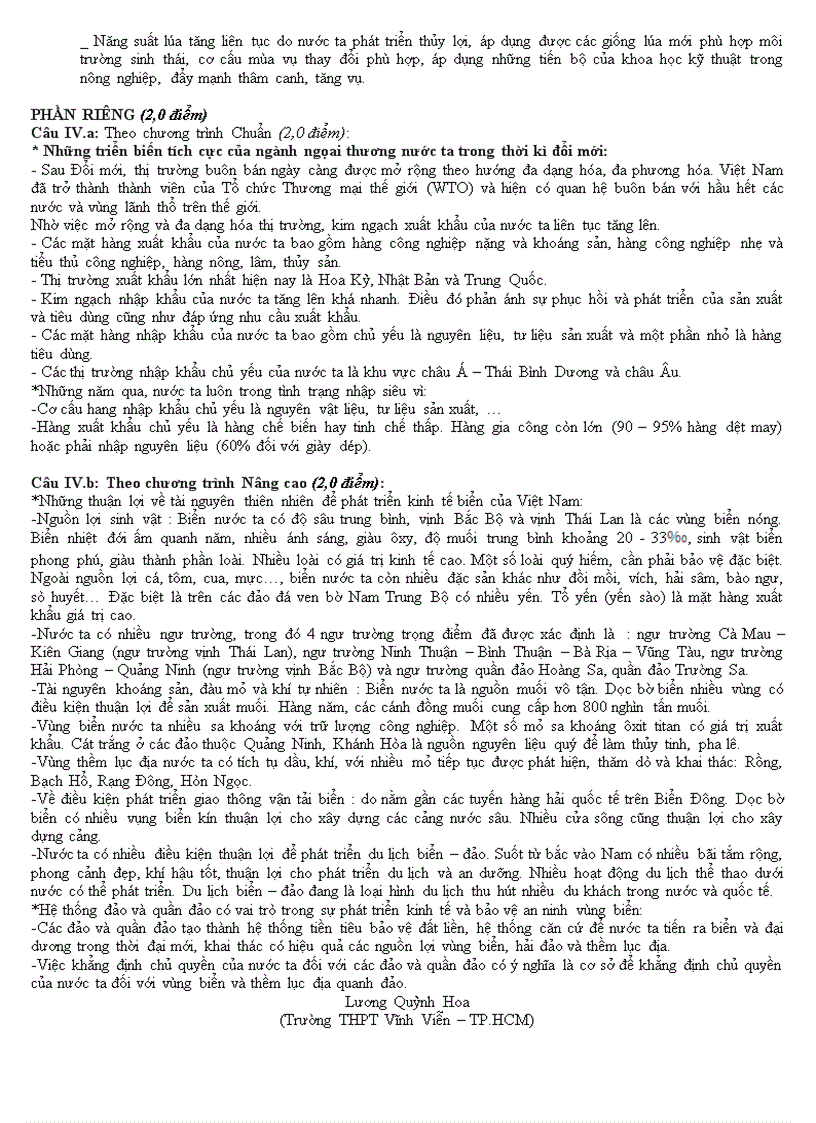 image for page Gợi ý giải Địa ĐH khối C 2011