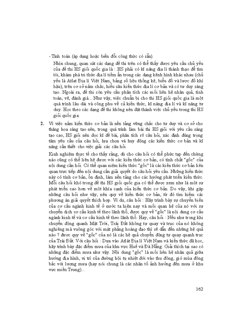 image for page Hướng dẫn cách học và làm bài thi HSG Địa lý