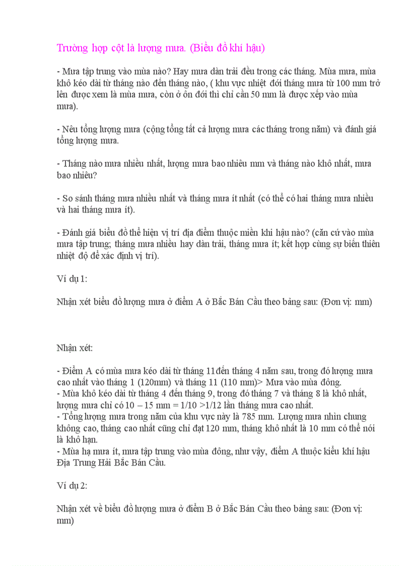 image for page Hướng dẫn nhận xét Biểu Đồ