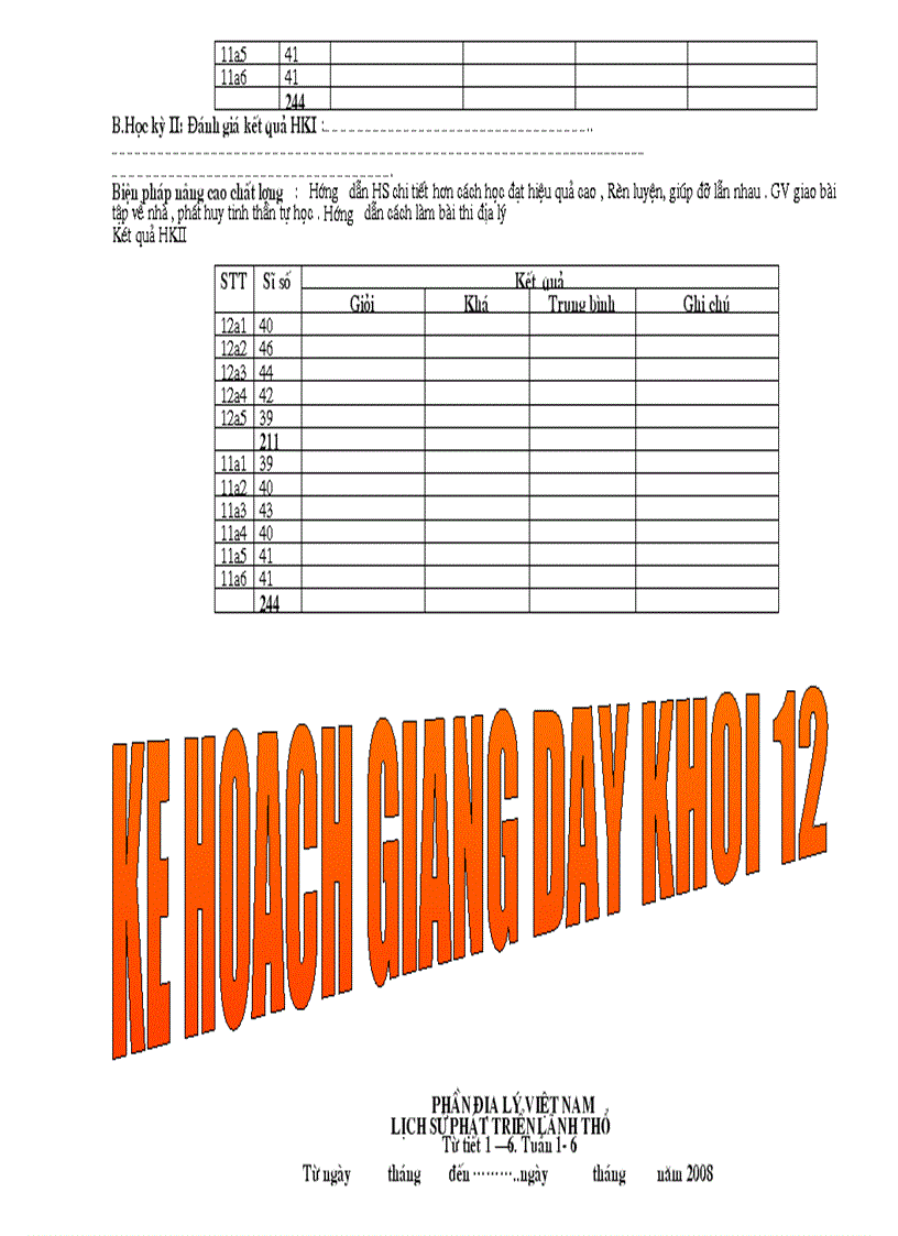 image for page Ke hoach giang day khoi 11 12
