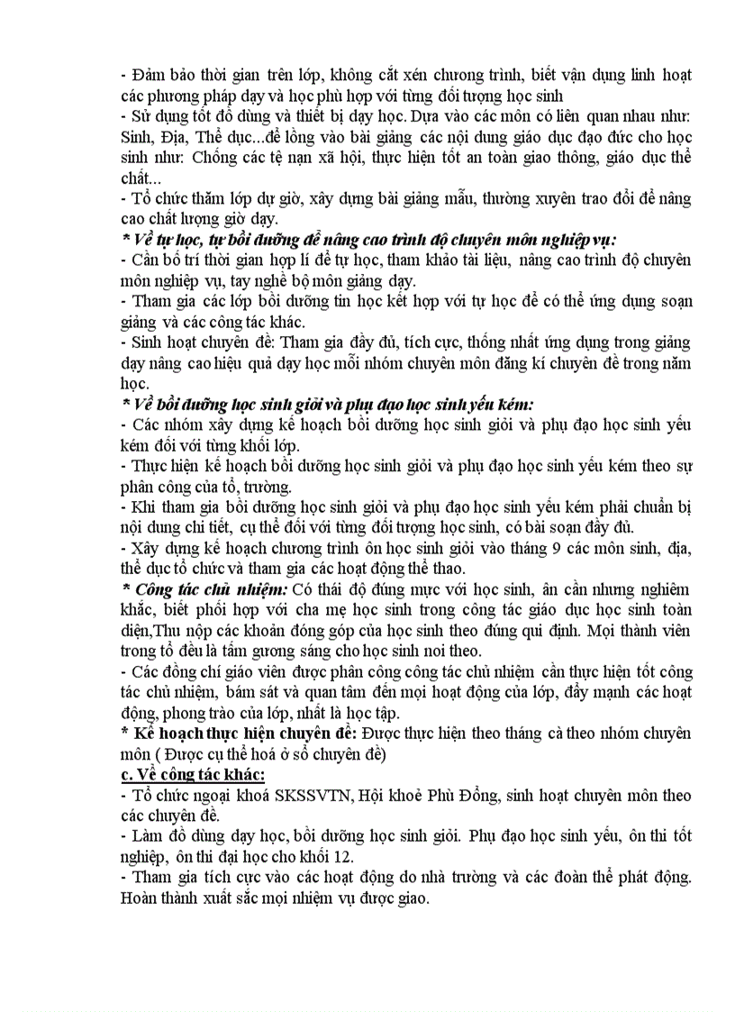 image for page Ke hoach to chuyen mon