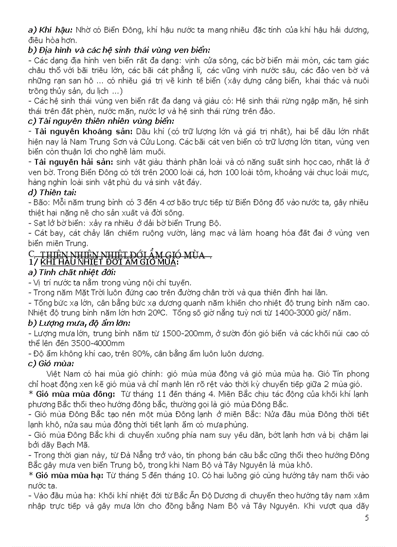 image for page Kiến thức cơ bản địa 12 hay