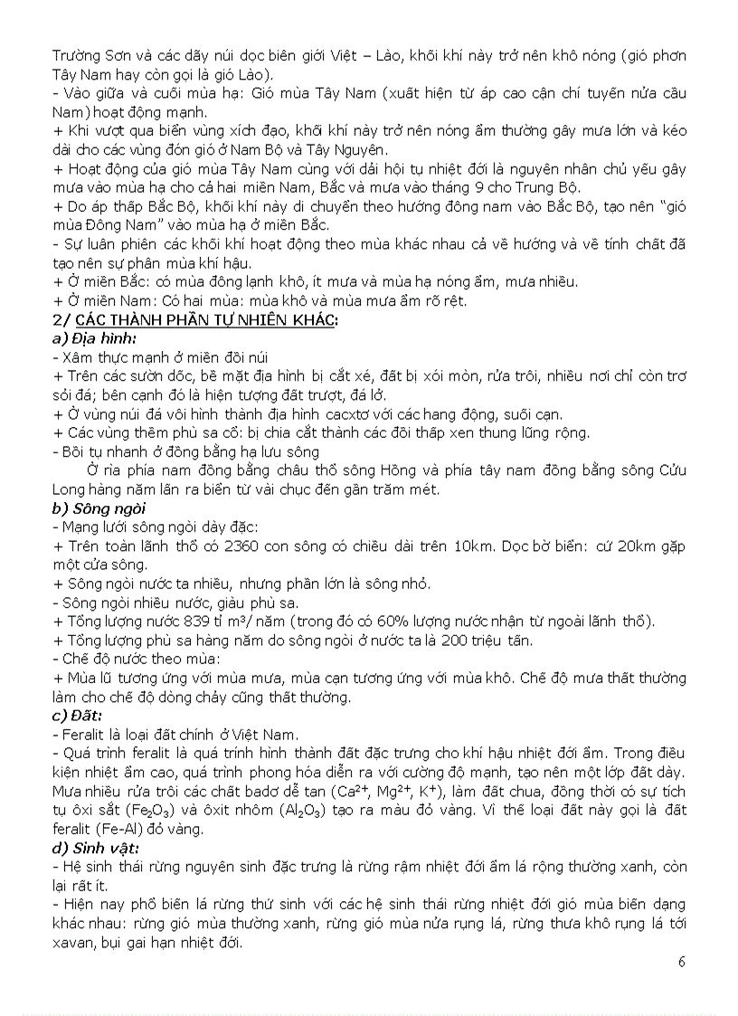 image for page Kiến thức cơ bản địa 12 hay