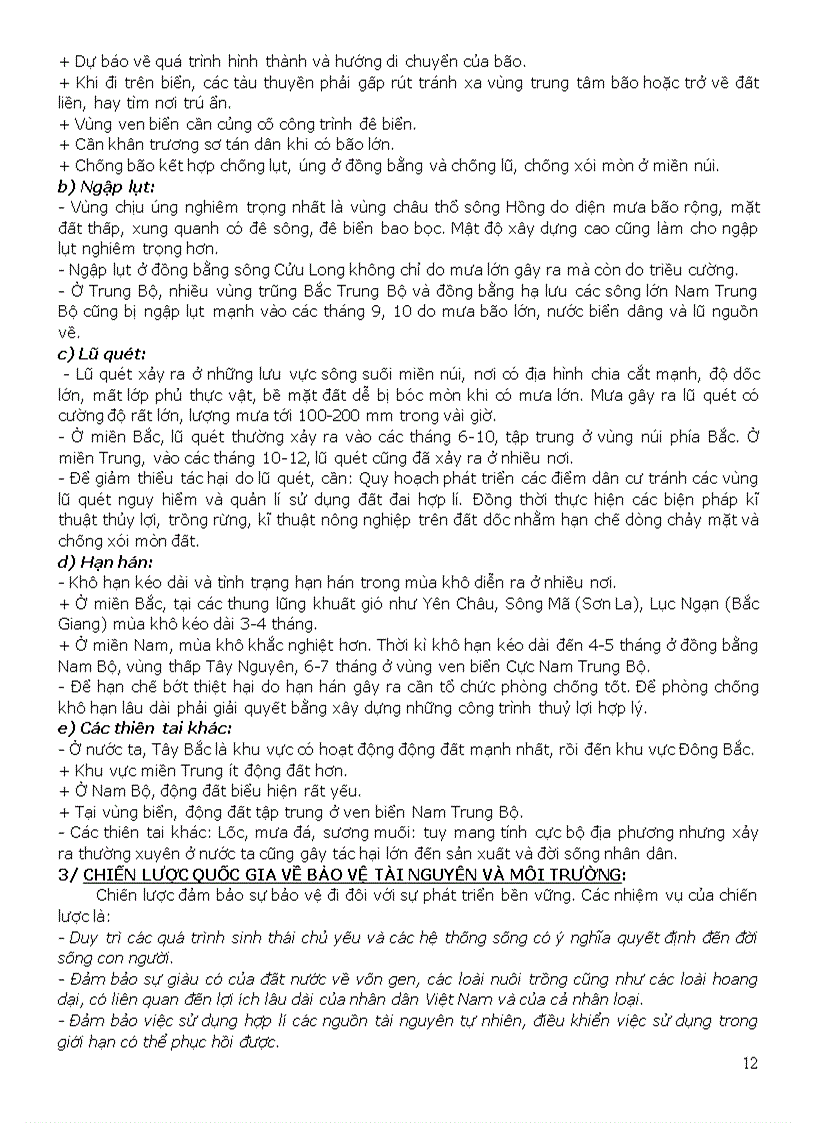 image for page Kiến thức cơ bản địa 12 hay