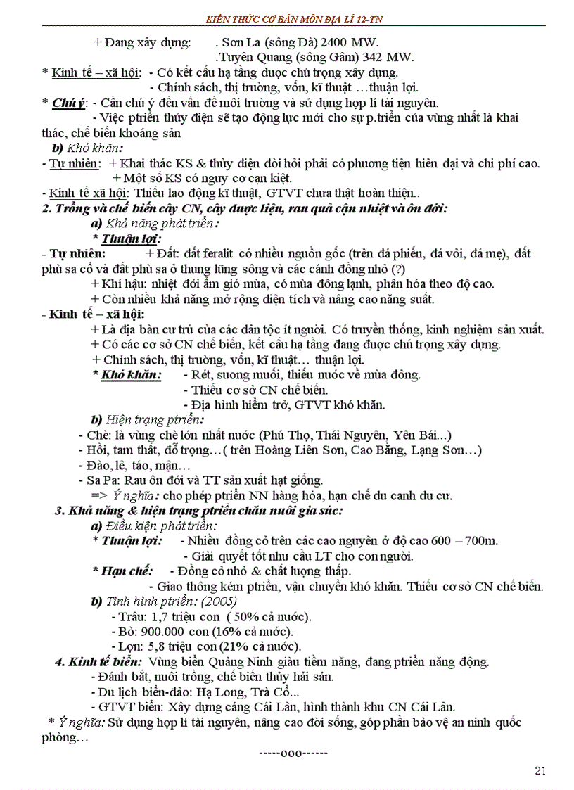 image for page Kiến thức cơ bản Địa lí 12 theo SGK TN