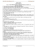 Kiến thức cơ bản ôn thi TN Địa Lí 12 SGK