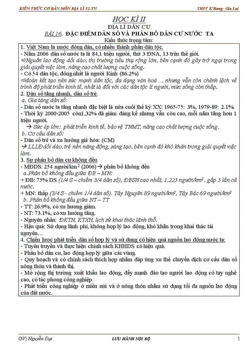 image for page Kiến thức cơ bản ôn thi TN Địa Lí 12 SGK