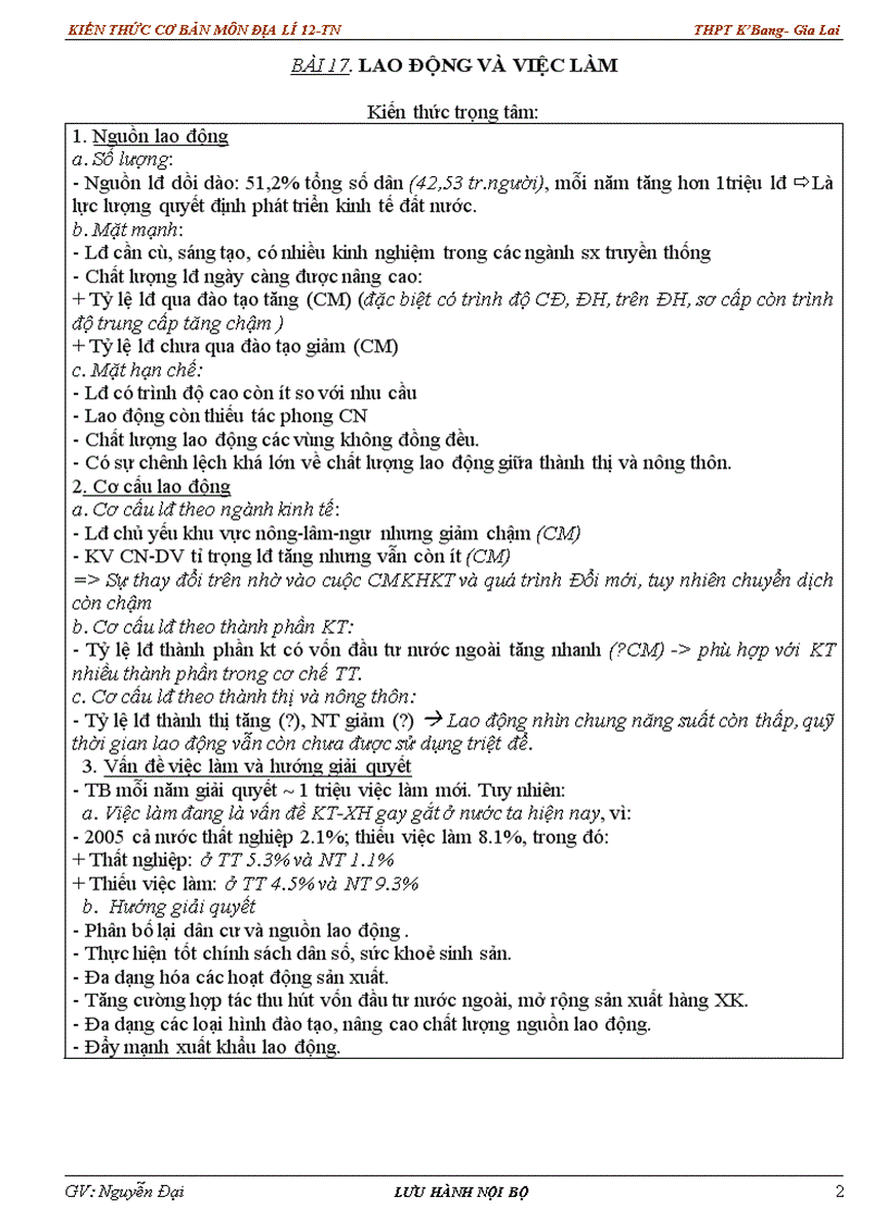 image for page Kiến thức cơ bản ôn thi TN Địa Lí 12 SGK