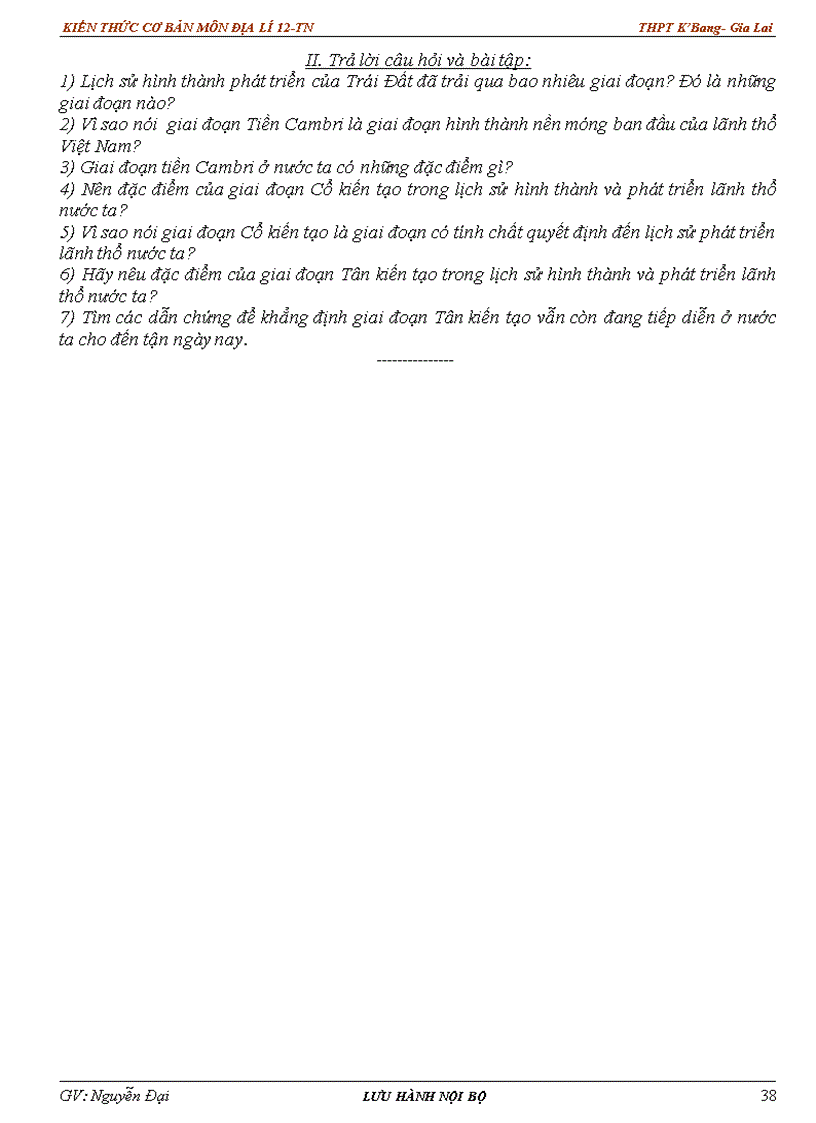 image for page Kiến thức cơ bản ôn thi TN Địa Lí 12 SGK