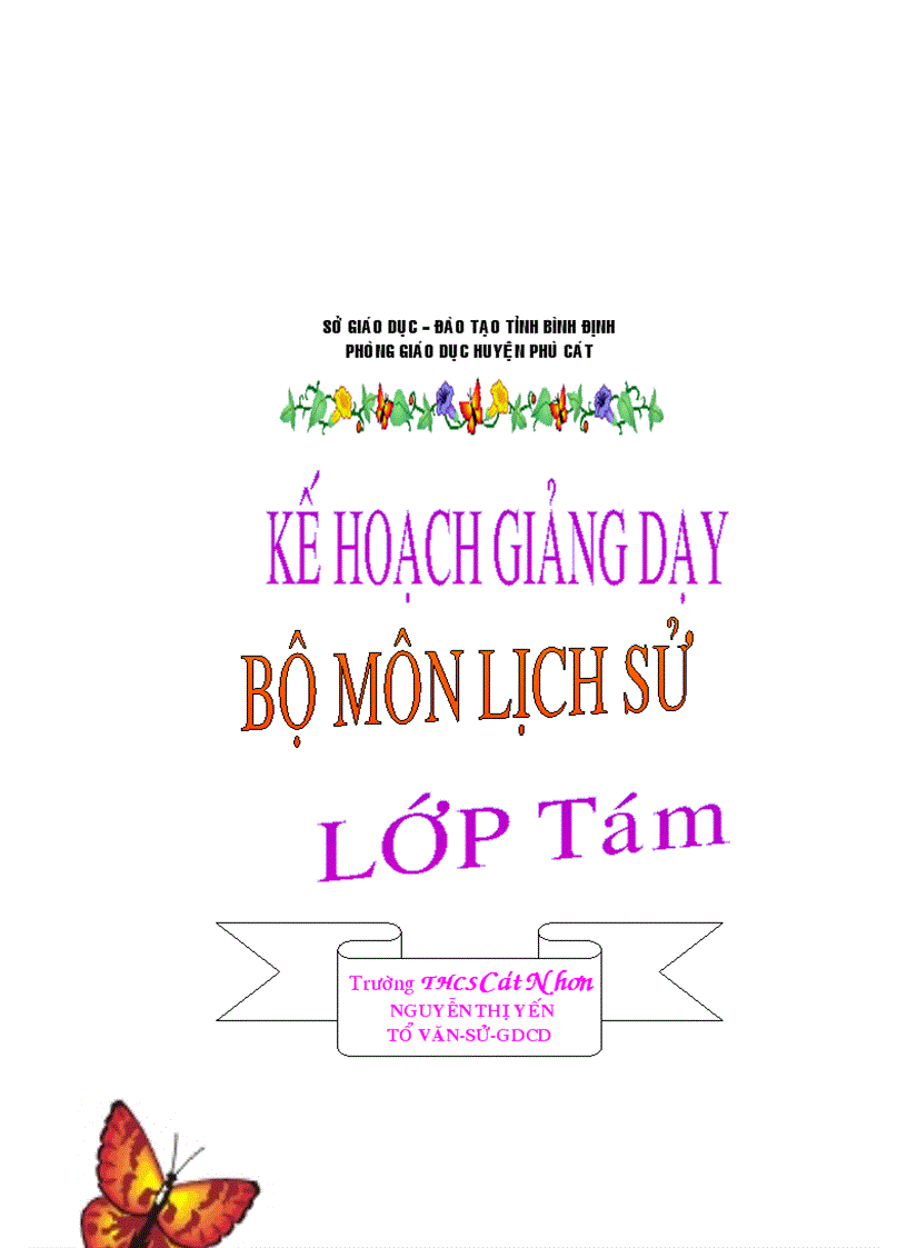 image for page Mẫu bìa giáo án