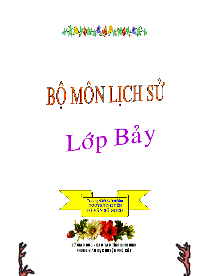 image for page Mẫu bìa giáo án