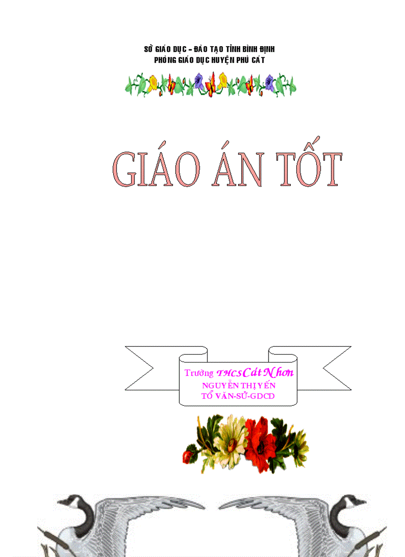 image for page Mẫu bìa giáo án