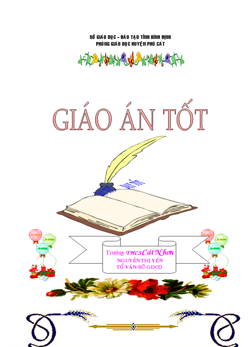image for page Mẫu bìa giáo án