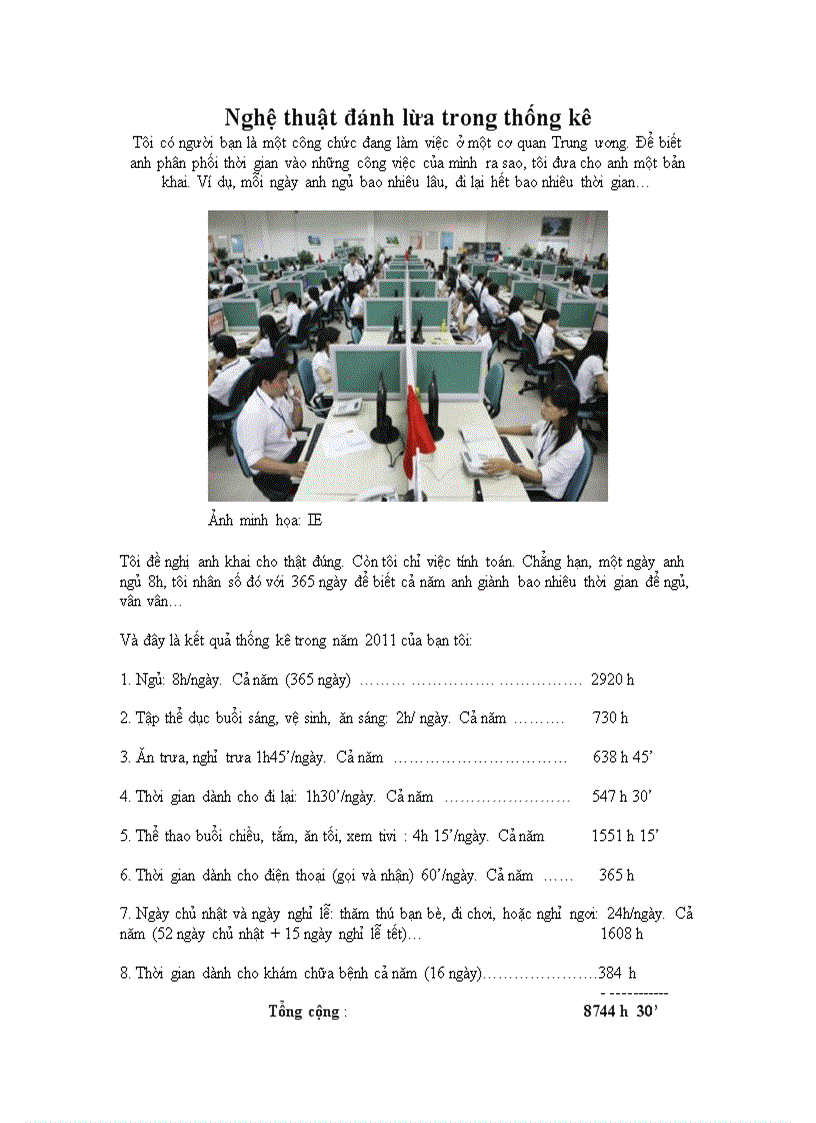 image for page Nghệ thuật đánh lừa trong thống kê