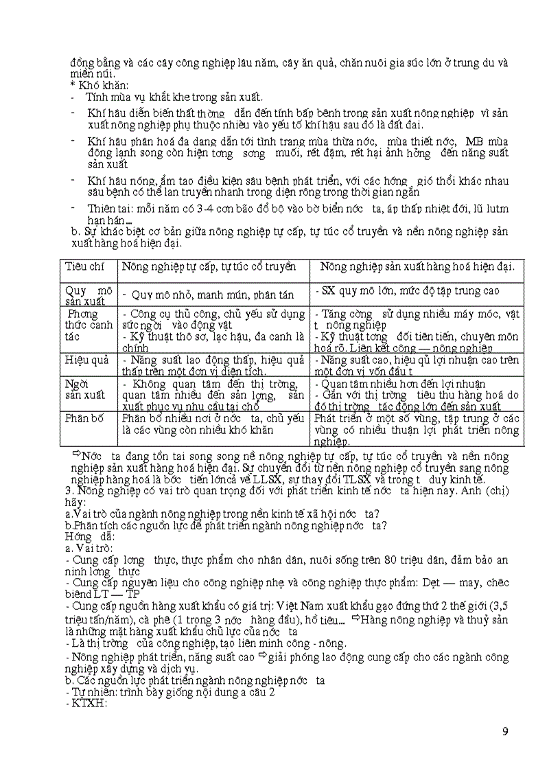 image for page Ôn thi Đại Học cấp tốc phần dân cư nông nghiệp thí điểm