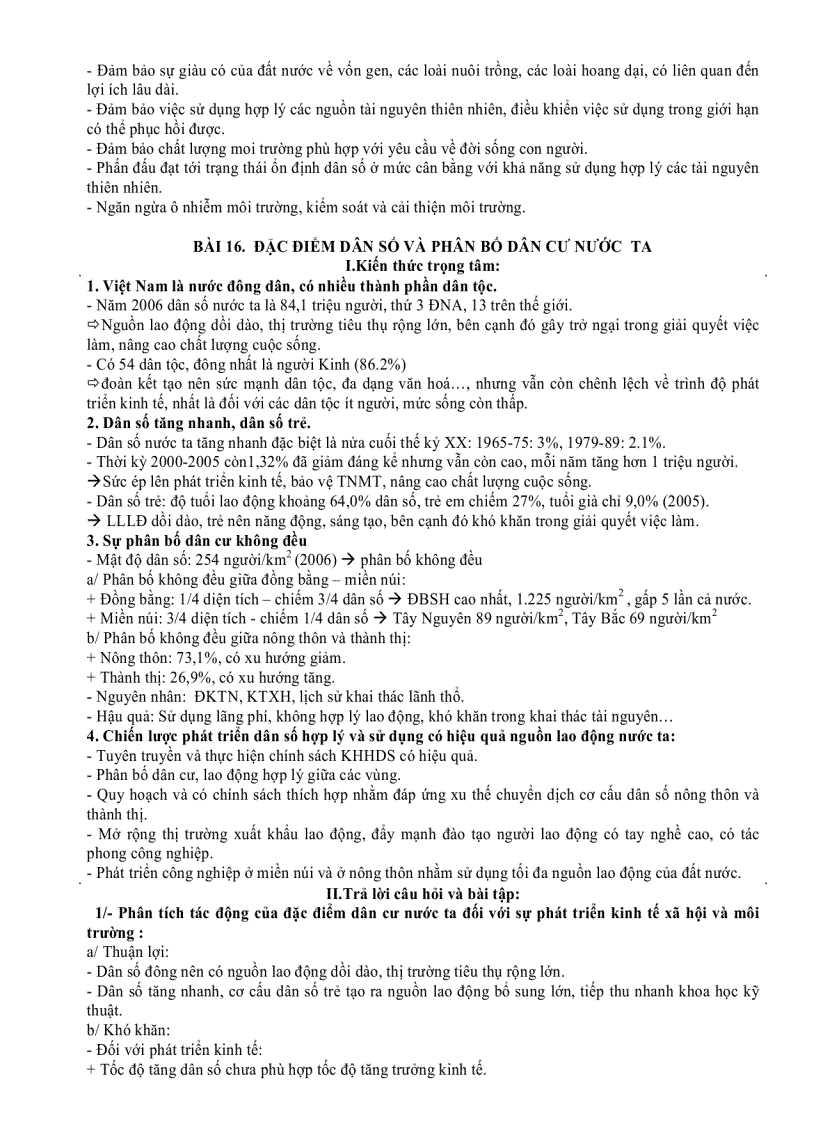 image for page Ôn thi Địa lí TN ĐH CĐ