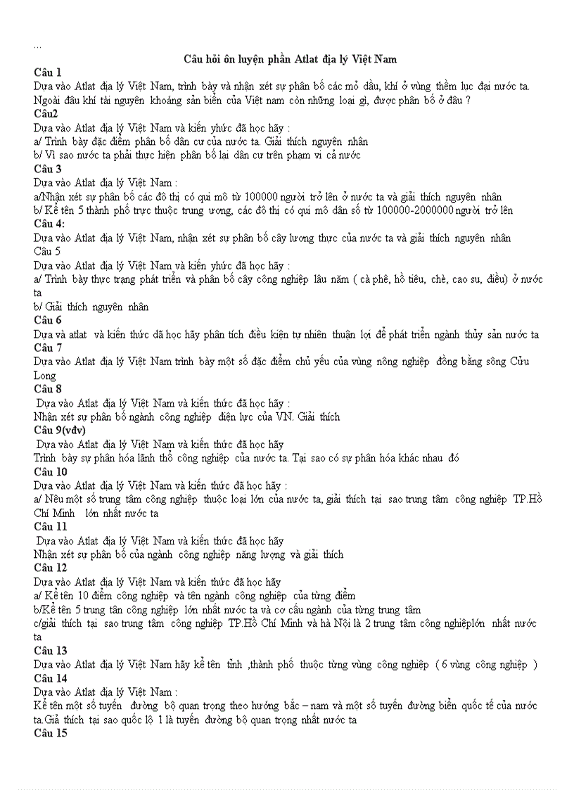 image for page On thi TN 12 Phần Atlat