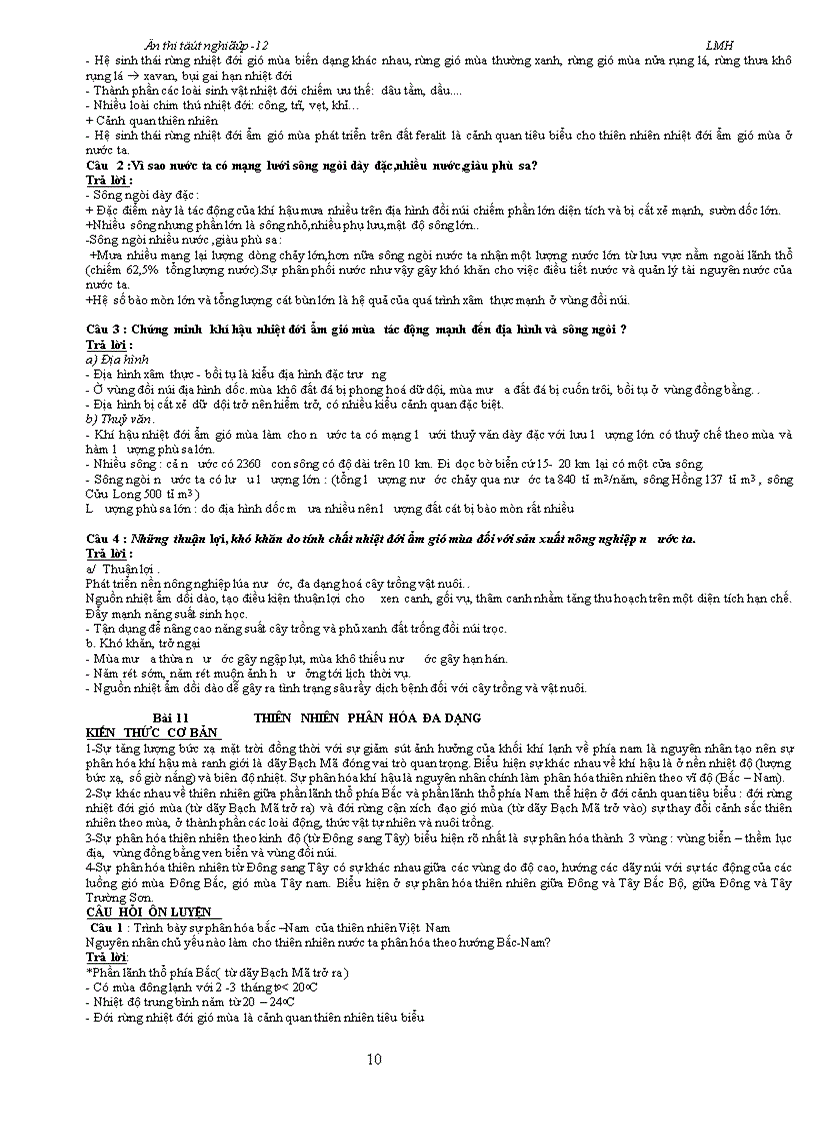 image for page Ôn thi TN 12 Năm 2011