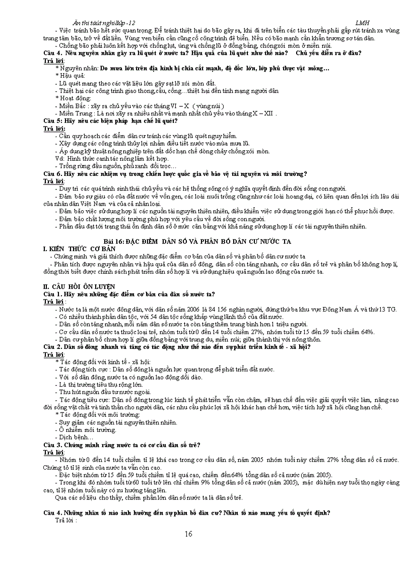 image for page Ôn thi TN 12 Năm 2011