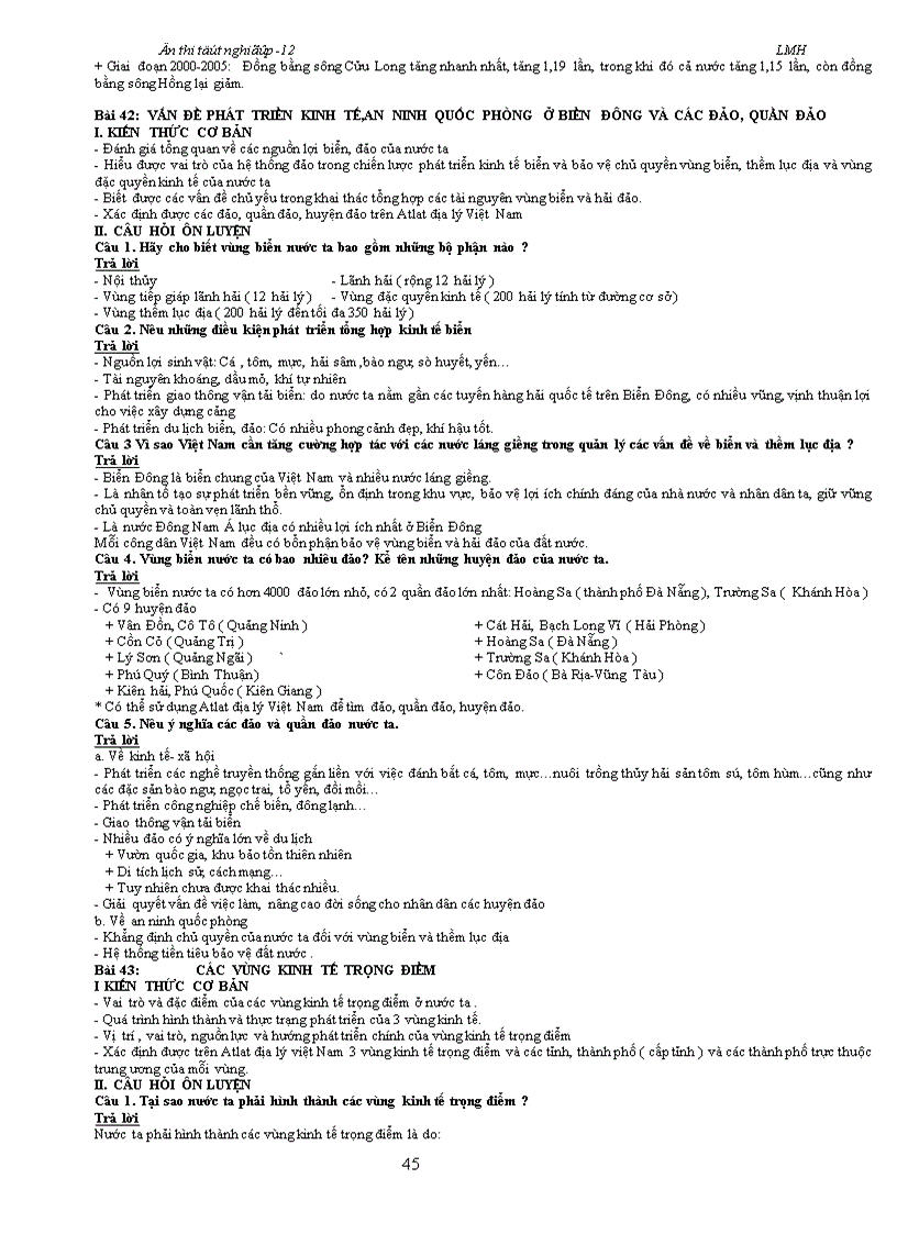 image for page Ôn thi TN 12 Năm 2011