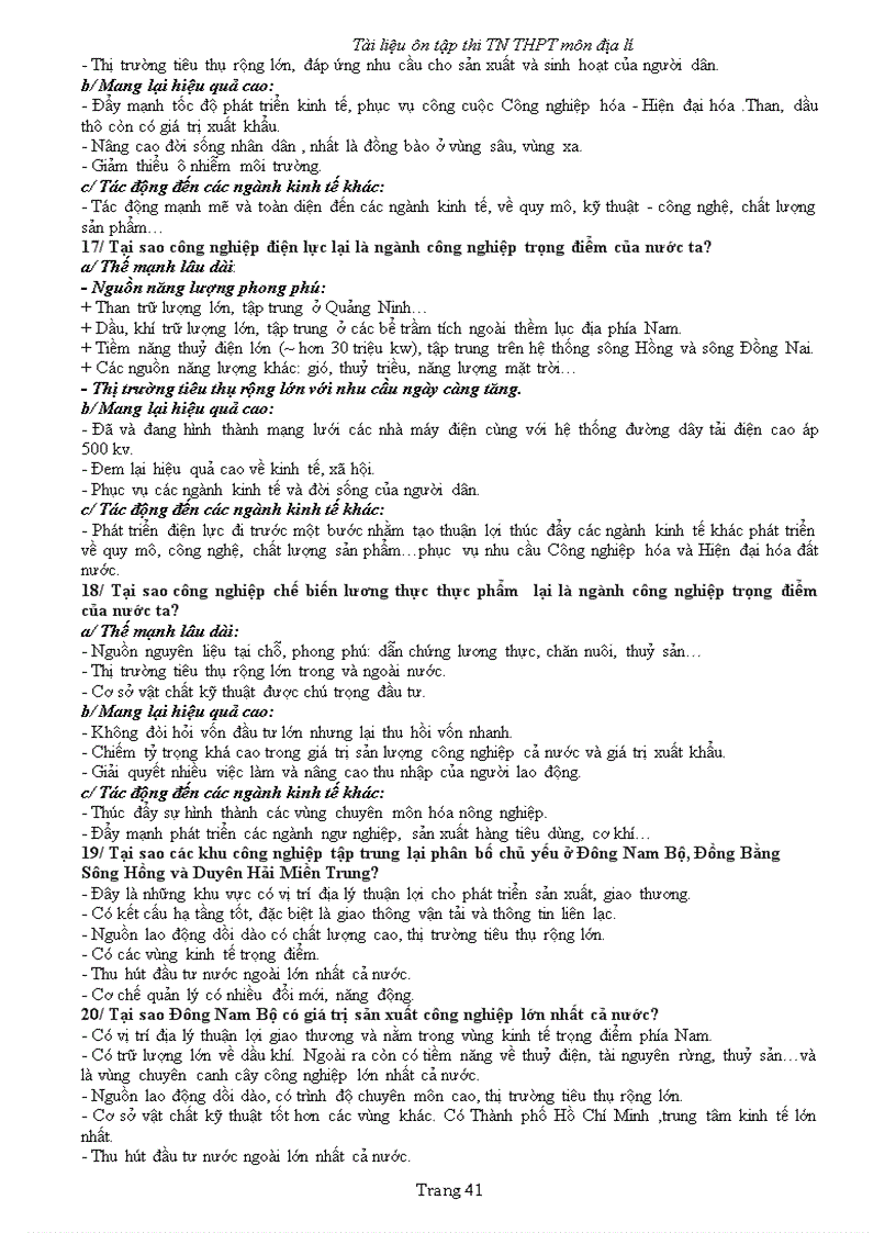 image for page Ôn thi TN địa lí theo Chuẩn KTKN