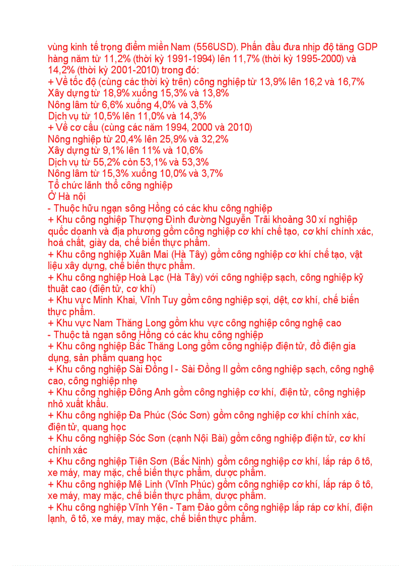 image for page Ôttn các vùng kinh tế trọng điểm