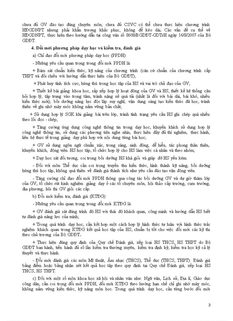 image for page Phân phối chương trình mới 2009 2010