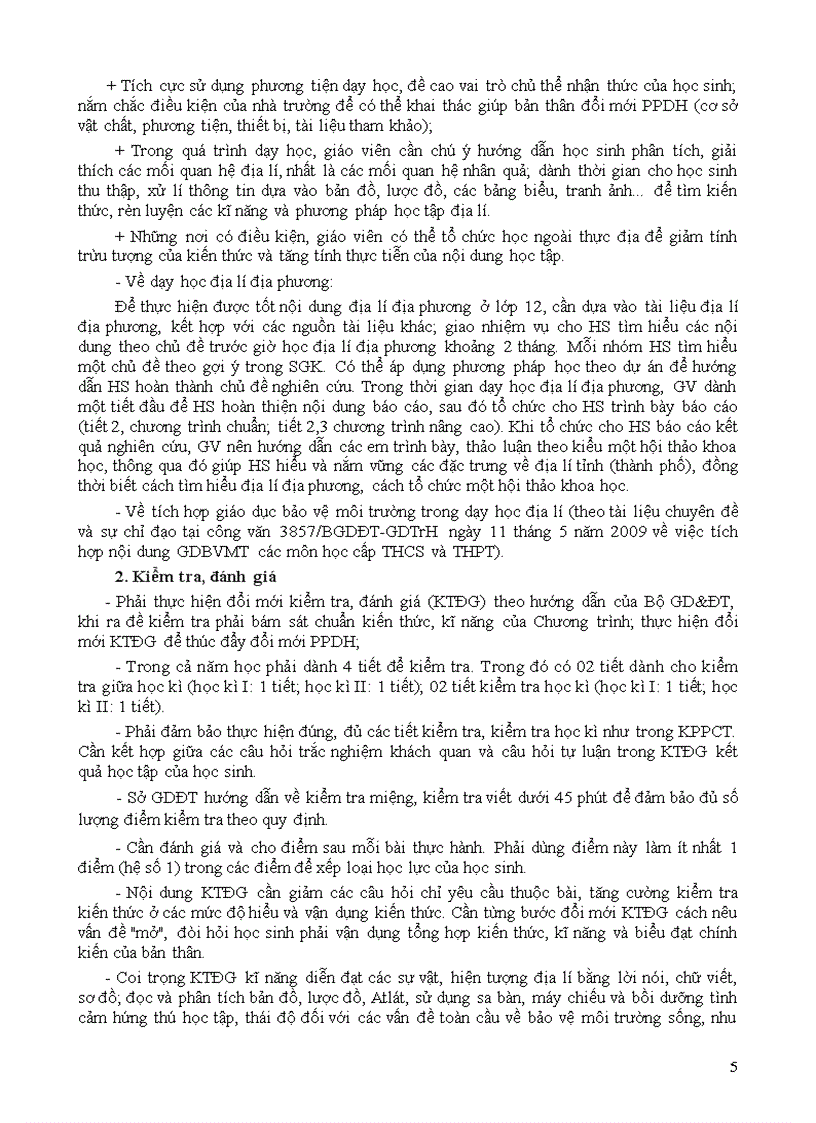 image for page Phân phối chương trình mới 2009 2010