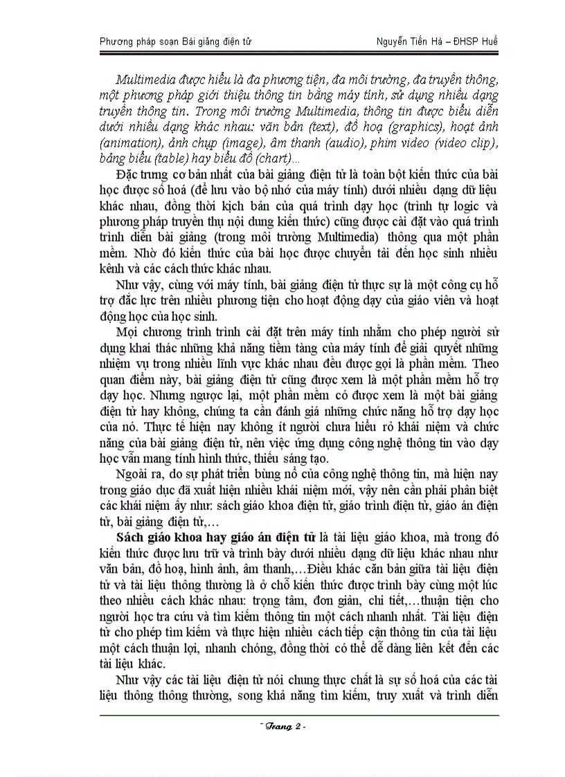 image for page Phương pháp soạn Bài giảng điện tử