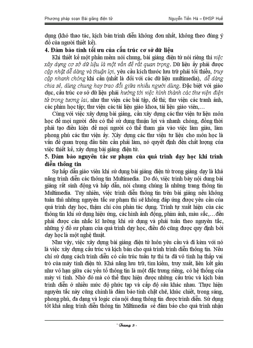 image for page Phương pháp soạn Bài giảng điện tử