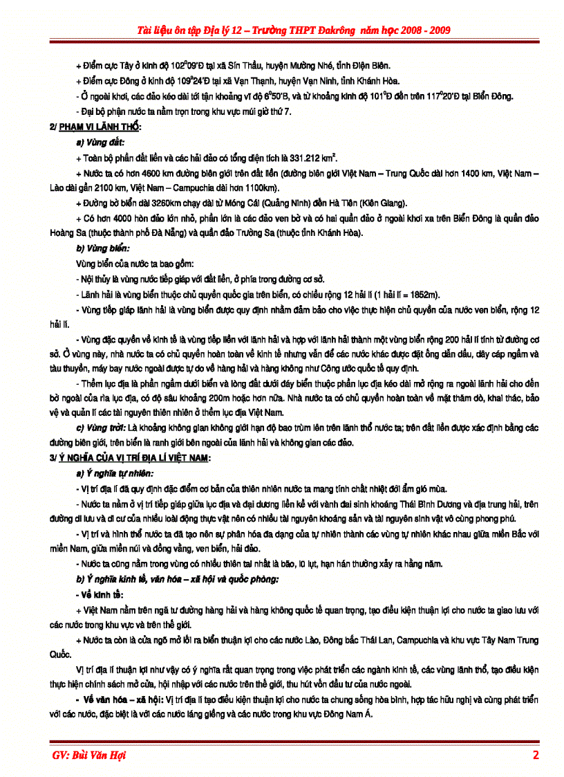 image for page St tài liệu ôn tốt nghiệp địa lý 12