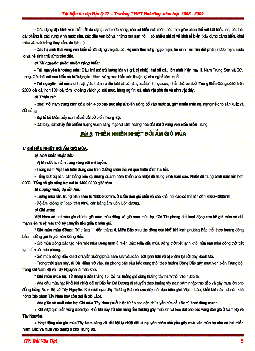 image for page St tài liệu ôn tốt nghiệp địa lý 12