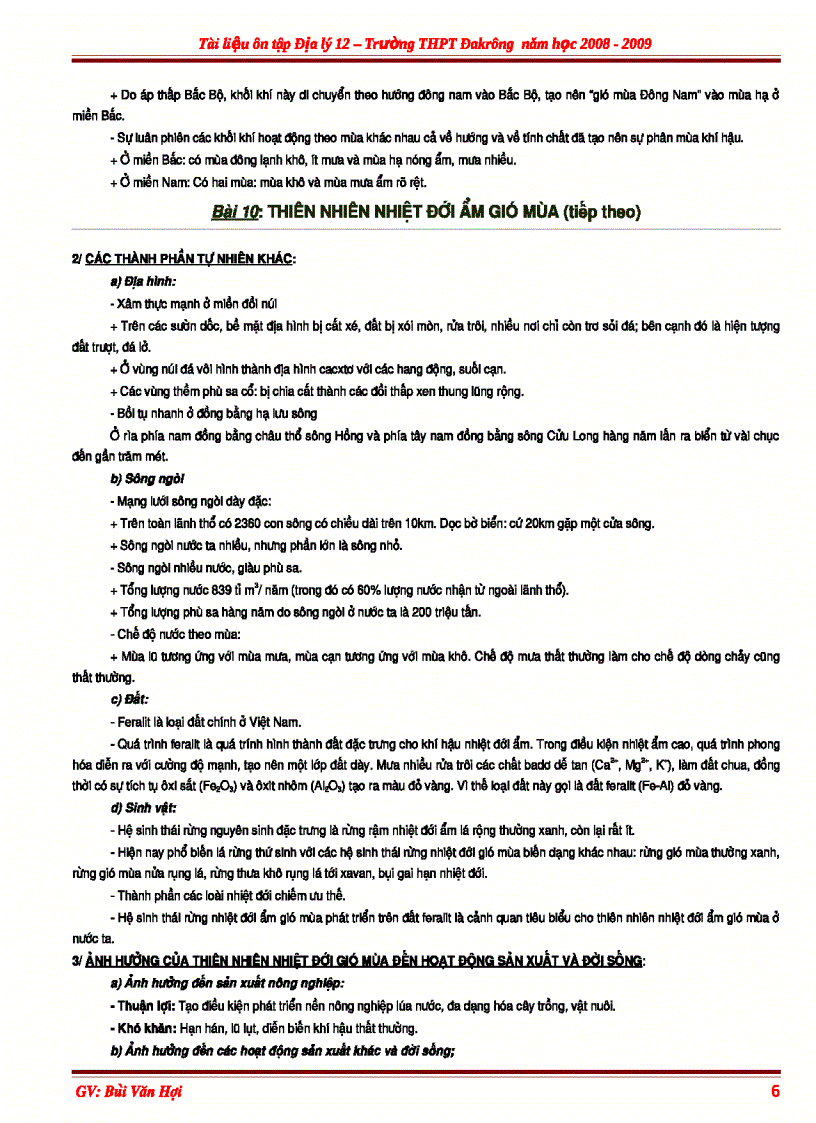 image for page St tài liệu ôn tốt nghiệp địa lý 12