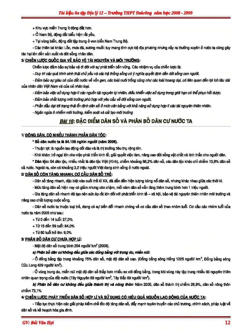 image for page St tài liệu ôn tốt nghiệp địa lý 12