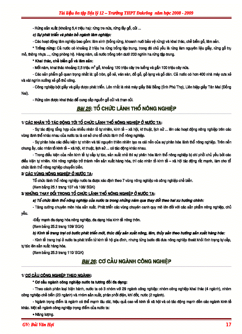 image for page St tài liệu ôn tốt nghiệp địa lý 12