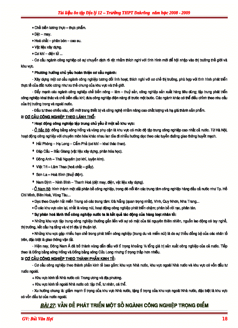 image for page St tài liệu ôn tốt nghiệp địa lý 12