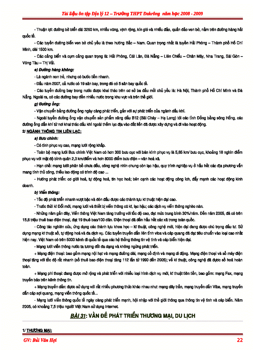 image for page St tài liệu ôn tốt nghiệp địa lý 12