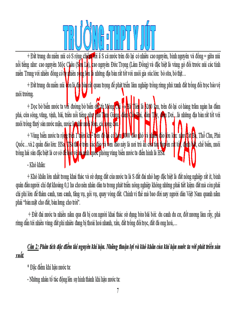 image for page Tài liệ u ôn thi đại học 12